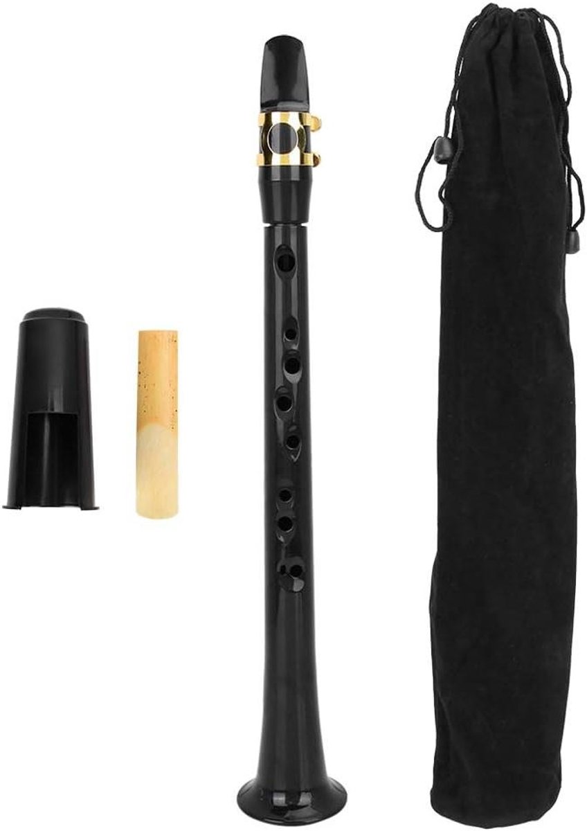 Allecto Plus - Draagbare Mini Pocket Saxofoon Kit Bb Tune voor Muzikanten en Beginners