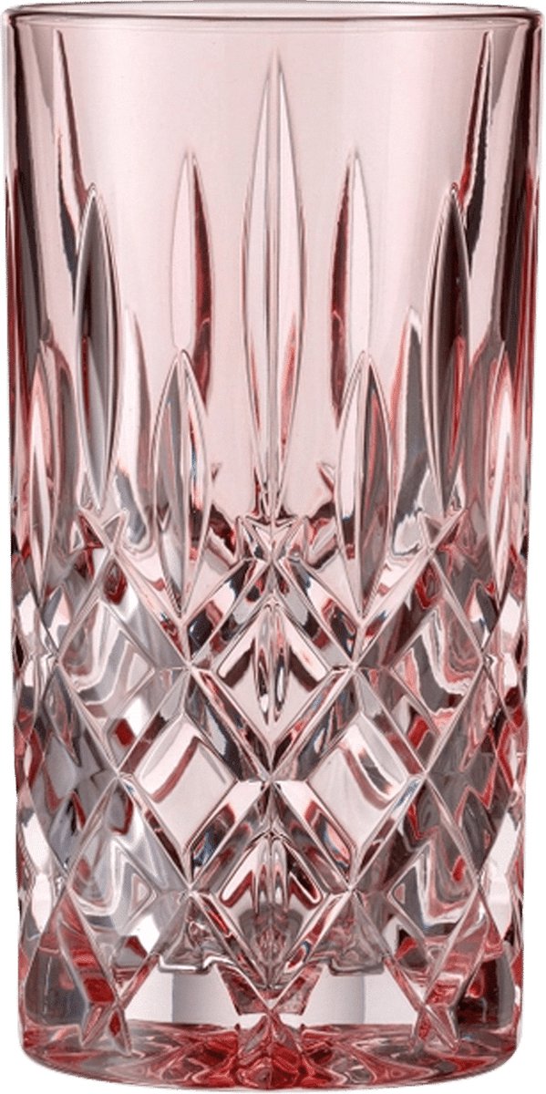 Nachtmann Noblesse Longdrinkglas 39,5 Cl Roze - 2 Stuks