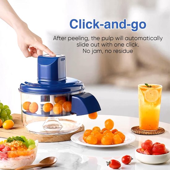 EPLUCHEUR ELECTRIQUE,White Apple Peeler--Éplucheuse De Fruits Maison