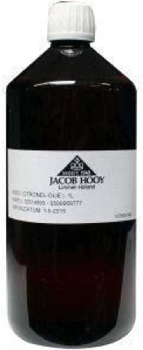 Jacob Hooy Citronel Olie - 2 x 1 liter - Voordeelverpakking