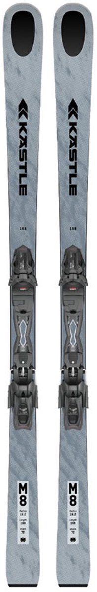 Kastle M8 72+k12 Tri Gw Alpin Skipakket Zilver 168