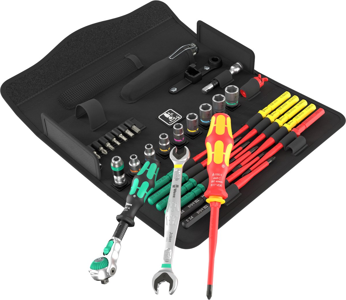 Wera Kraftform Kompakt W1 VDE SET in luxe etui | 05135926001