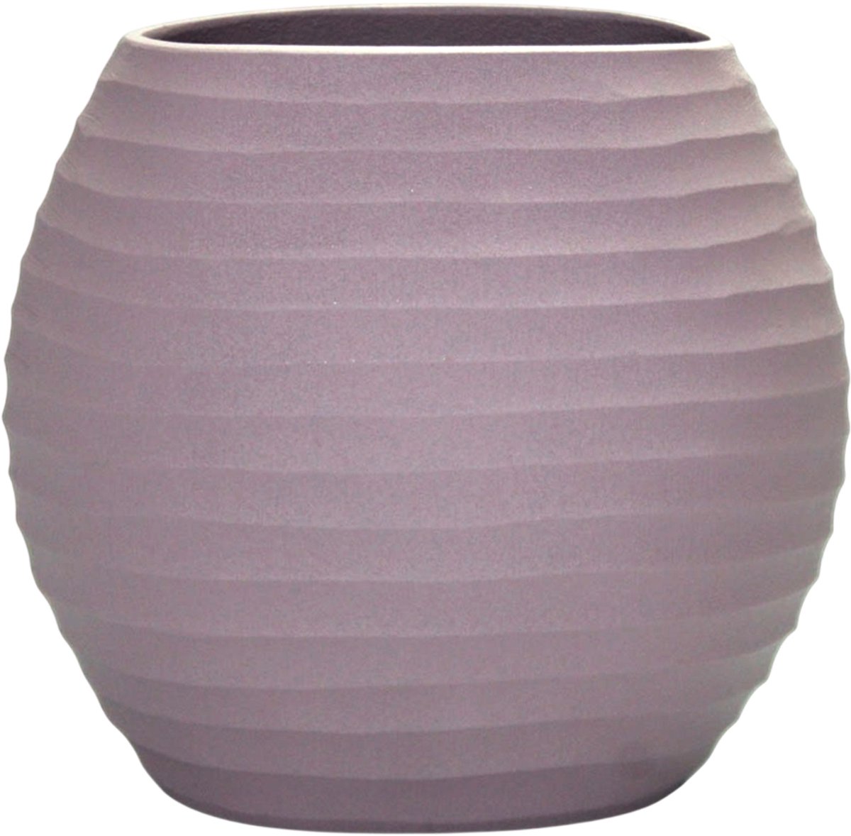 by Mooss - Paudar - Vaas - Planter - Bloempot - Purple - 29 x 27 cm - Vensterbank vaas - Metaal - Paars - Lila
