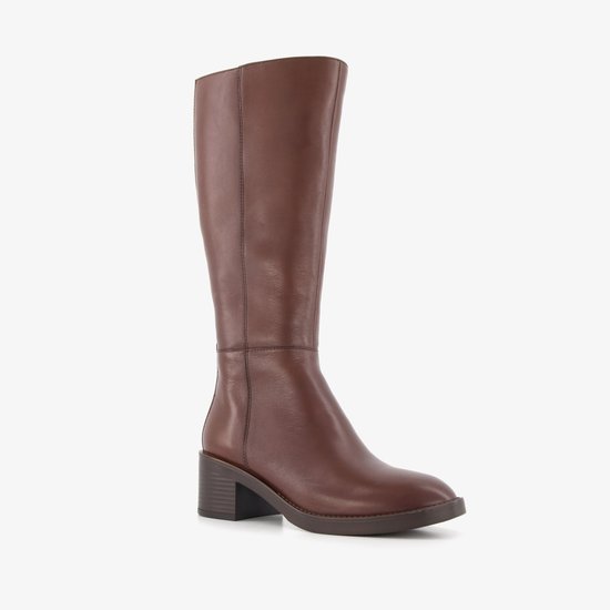 Bottes hautes en cuir marron Harper pour femme - Pointure 40