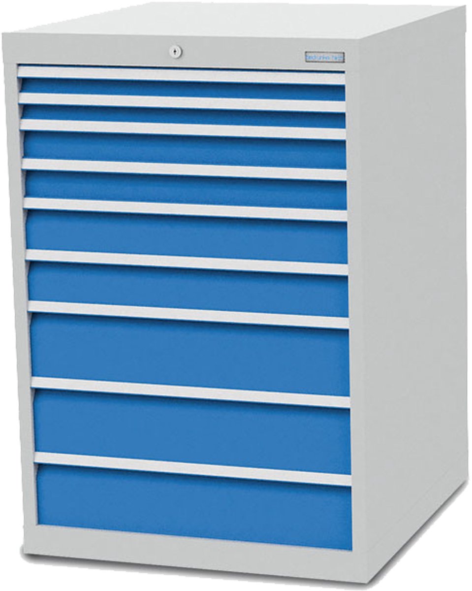 Bedrunka+Hirth ladekast diepte 736 mm R 24-24 9x lade BxDxH 705x7...