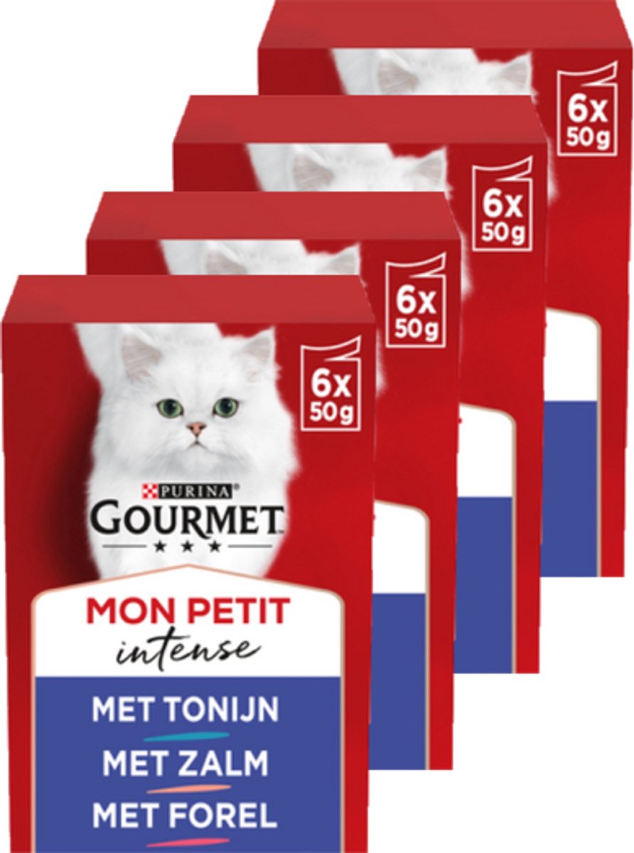 4x Gourmet Mon Petit Vis 6 x 50 gr