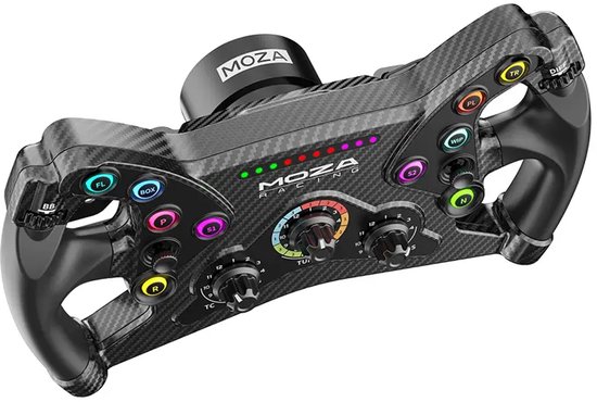 Moza Racing R9 V3 + KS Wheel Bundle - 9 Nm Direct Drive stuurwielset voor GT & open-wheel racen - PC van Moza Racing — afbeelding 2