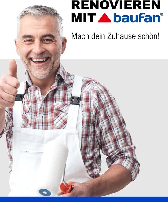 Baufan Direct Touch-Up Paint, Wit met Applicatiekwast, 250 ml — afbeelding 4