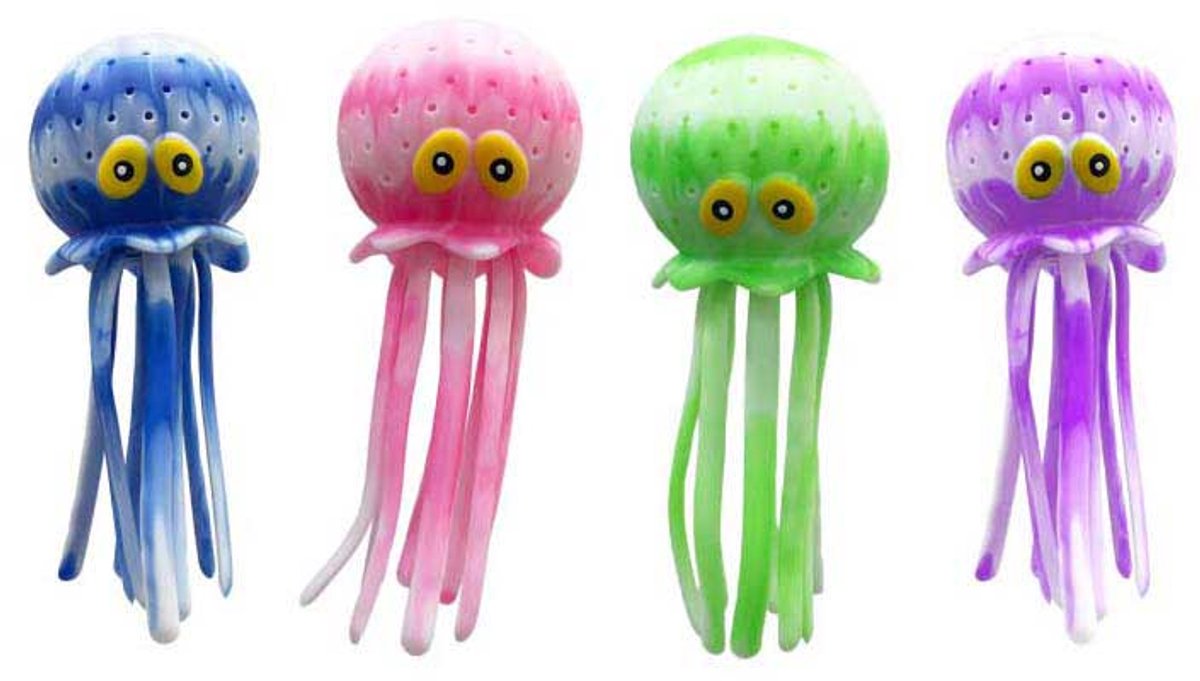 Splash en Sponge Tweekleurige Octopus