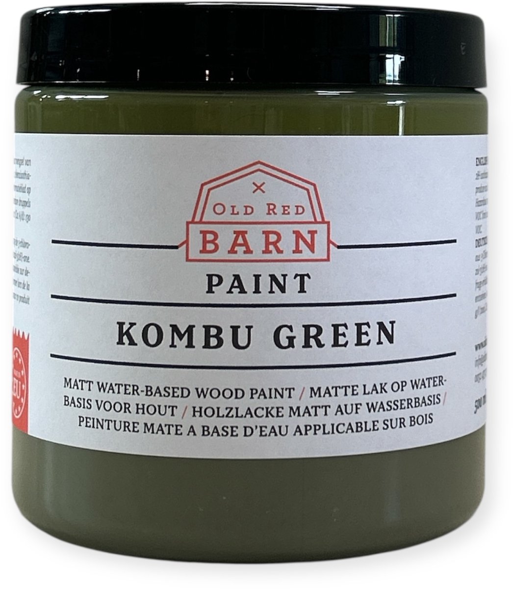 Old Red Barn Paint - Meubelverf - Kombu green - 500 ml - ORB Paint -