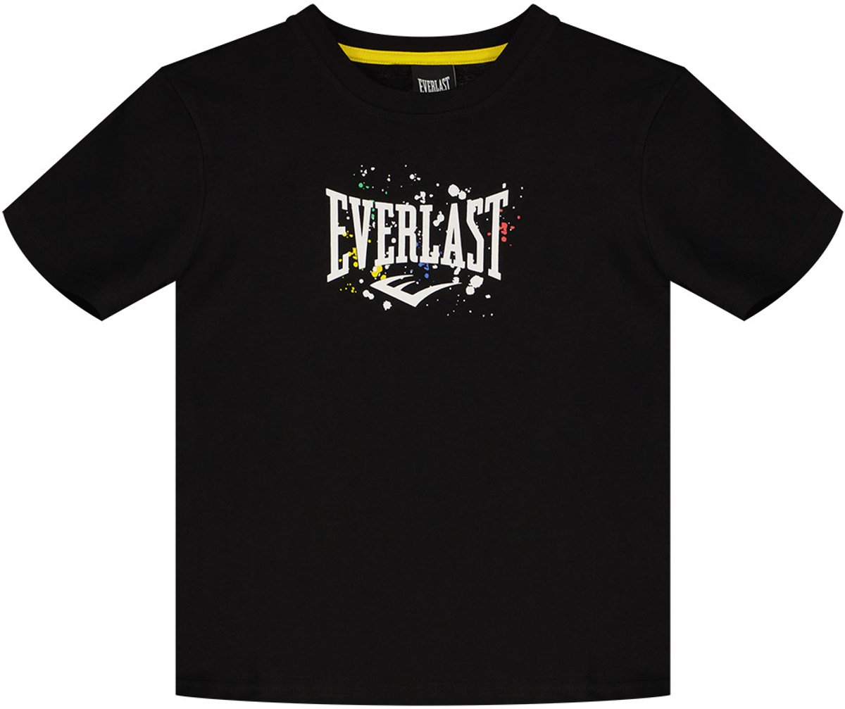 Everlast Lfs Fw Color St T-shirt Met Korte Mouwen Zwart 10 Years Jongens