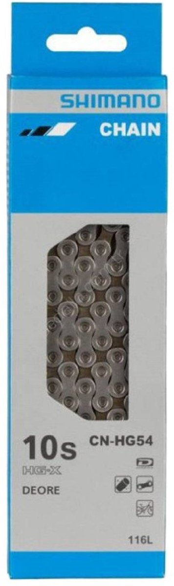 Shimano 10-speed mountainbike ketting - 116 schakels - modderbestendig - duurzaam staal - inclusief breekpen van Shimano — afbeelding 3