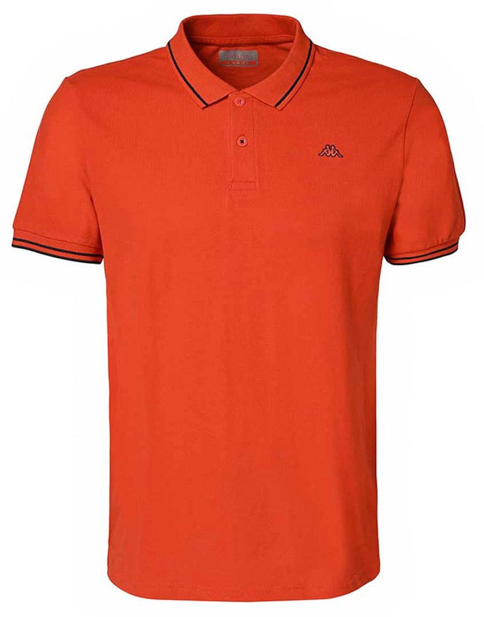 Kappa Ezio Korporate Korte Mouw Poloshirt S Man Blauw