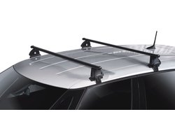 Dakdragers geschikt voor Volvo V50 2004-2012 wagon Green Valley Easy One Evo zwart