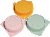 3-pack deksels voor blikken honden- en kattenvoer - siliconen rekdeksels voor blikken dierenvoer - herbruikbare universele maat, geschikt voor middelgrote en grote blikken