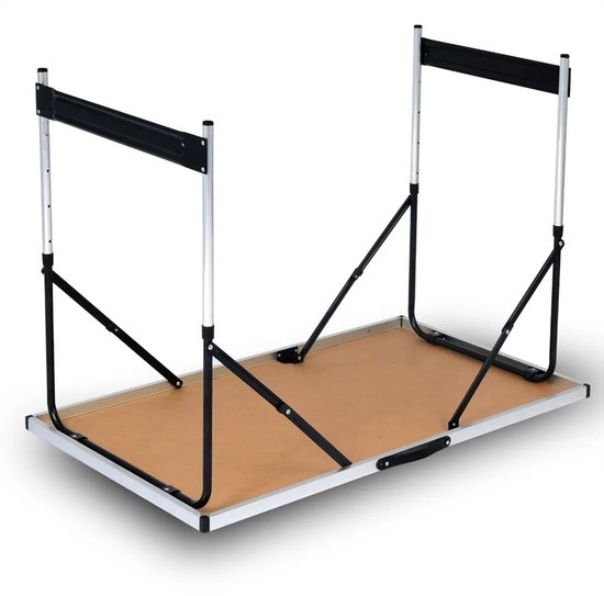 Benelux Select Campingtafel - Campingtafel inklapbaar - Camping Tafel - Campingtafels - Verstelbaar in hoogte - 100 × 73-94 × 60 cm — afbeelding 2