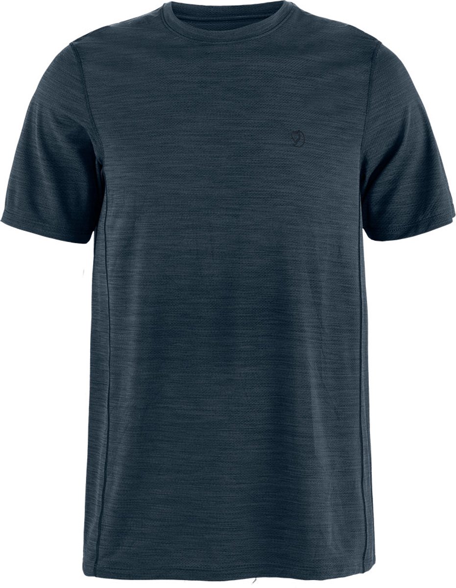 Fjällräven Abisko Lite T-shirt Met Korte Mouwen Blauw M Man