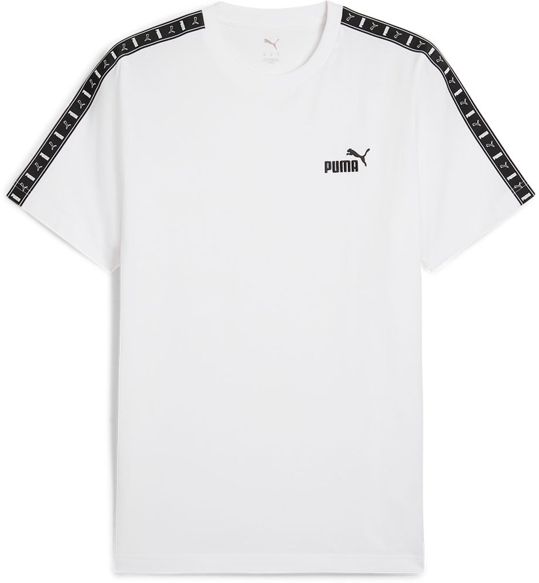Puma Ess Tape T-shirt Met Korte Mouwen S Wit