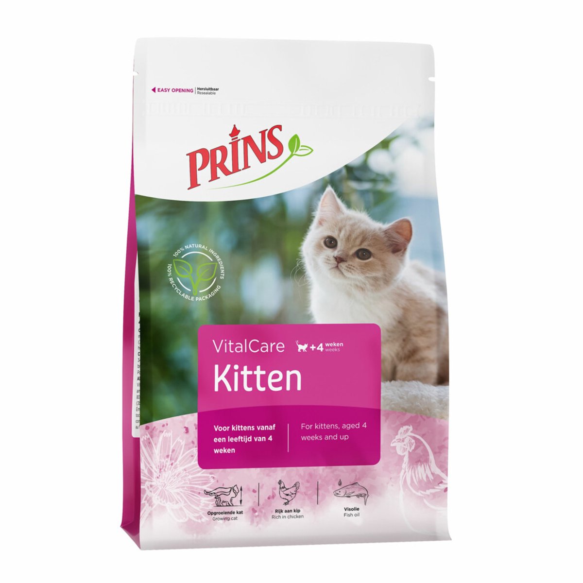 Prins - VitalCare - Kitten - Kattenvoer - 2 x 4kg