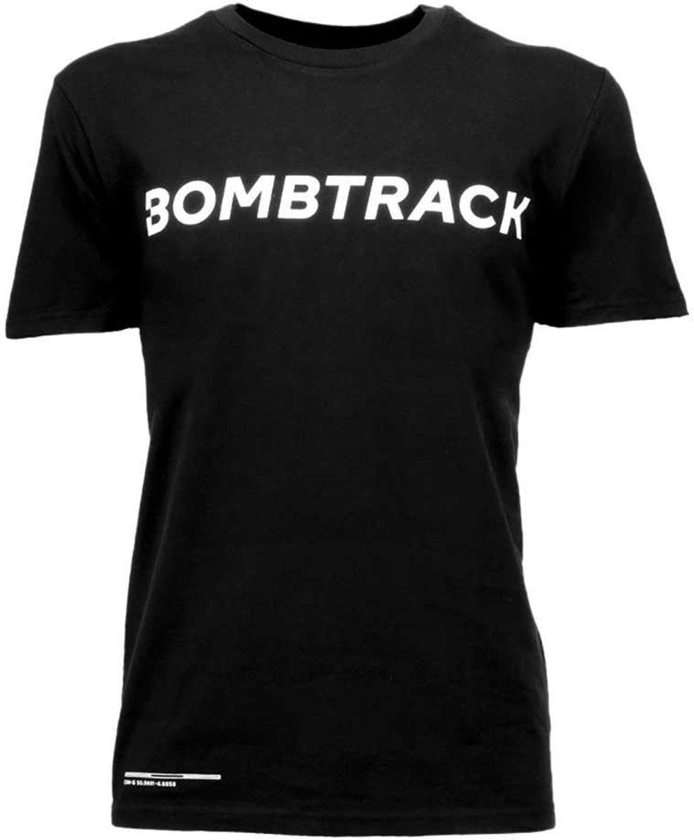 Bombtrack Logo T-shirt Met Korte Mouwen Man Zwart