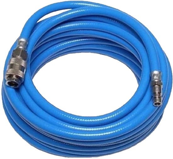 Benson compressor slang - luchtslang set - 10 meter - 20 bar - 1/4 koppeling