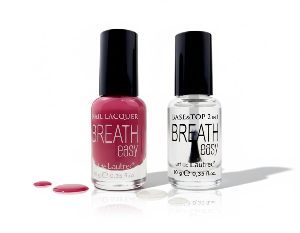 Halal Nagellak - BreathEasy - nagellak no. 34 + Base&Top - waterdoorlatend - luchtdoorlatend - Halal - Combideal