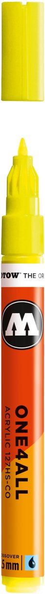 Molotow - One4All 1.5mm Marker Neon Yellow Fluorescent