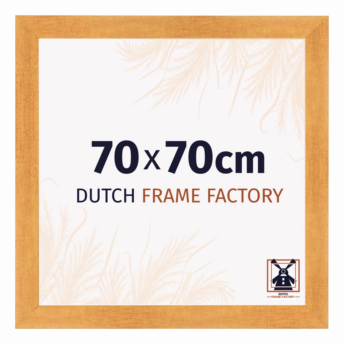 Dutch Frame Factory Fotolijst 70x70 cm - MDF - Oranje - Praag