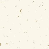 Papier peint Little Dutch Moon and Stars pour chambre d'enfant - Étoiles - 10 m x 53 cm