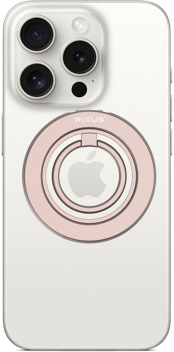 Rixus RXPH30G MagGo Magnetic Ring Holder Titanium Gold