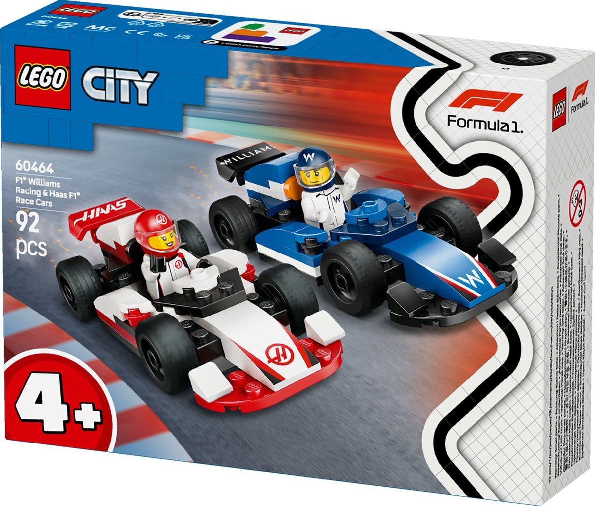 LEGO City F1 Williams Racing en Haas F1 racewagens - 60464 — afbeelding 16