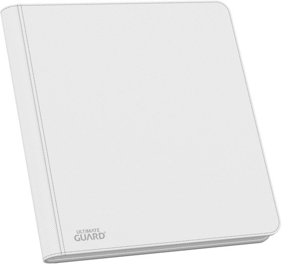 Ultimate Guard Zipfolio 480 24-Pocket Xenoskin - White