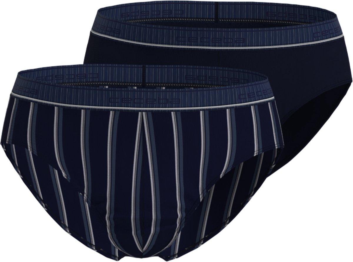 CECEBA Bamboo - Herenslip - 2-pack - Blauw