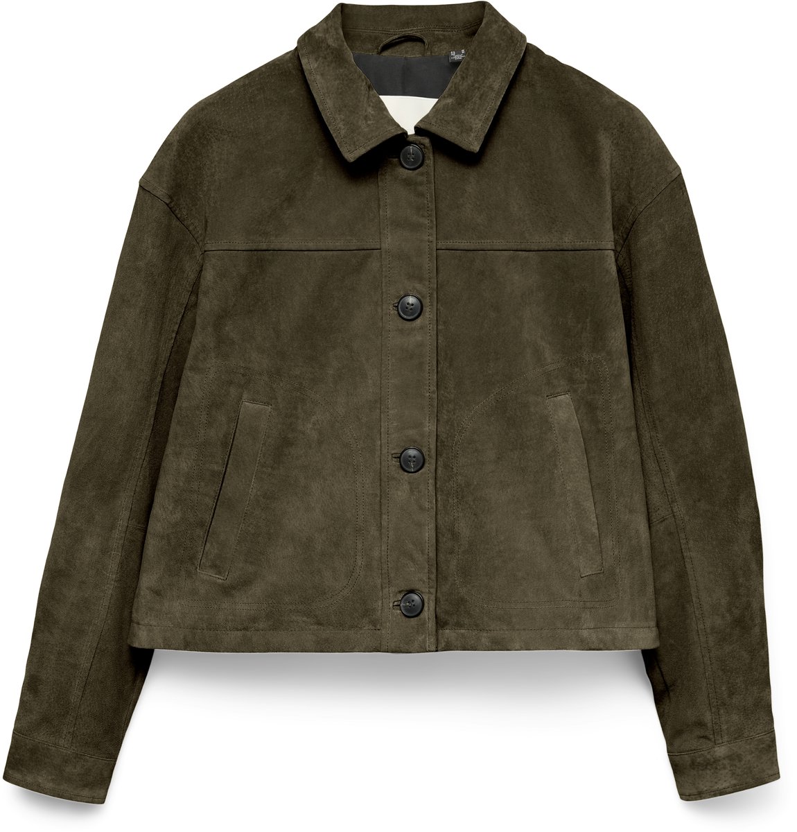 VERO MODA - VMROYCESTINE SHORT SUEDE JACKET - Dames - Gewatteerde jassen