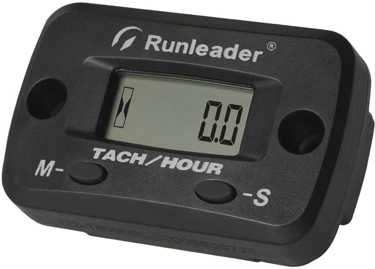 Digitale Toerentalmeter en Onderhoudsmeter voor Grasmaaier of Generator