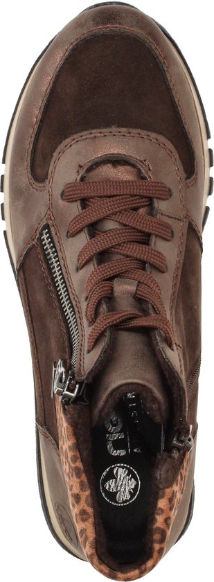 Bottes à lacets Rieker en synthétique marron - Taille 37