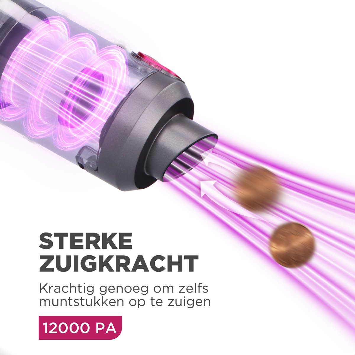 HomeShift 2-in-1 Auto Stofzuiger - Zuigen & Blazen - afbeelding 2