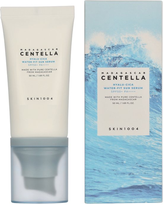 SKIN1004 Madagascar Centella Hyalu-Cica Water-Fit Sun Serum SPF 50+ PA++++ 50ml Zonnebrand - Korean Skincare