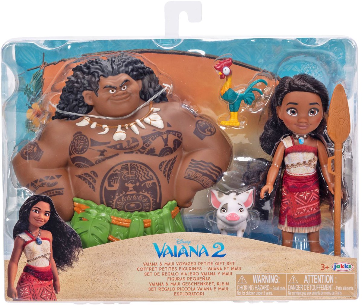 Disney Moana Coffret cadeau Vaiana et Maui bol