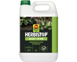 Herbistop Ready Alle Oppervlakken - gebruiksklare onkruid- en mosbestrijder - snelle werking - bidon 5 L (50 m²)