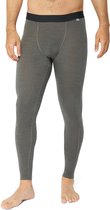 DANISH ENDURANCE Thermo Leggings - Heren - Merino Wol - Thermobroek - Donkergrijs - Maat L