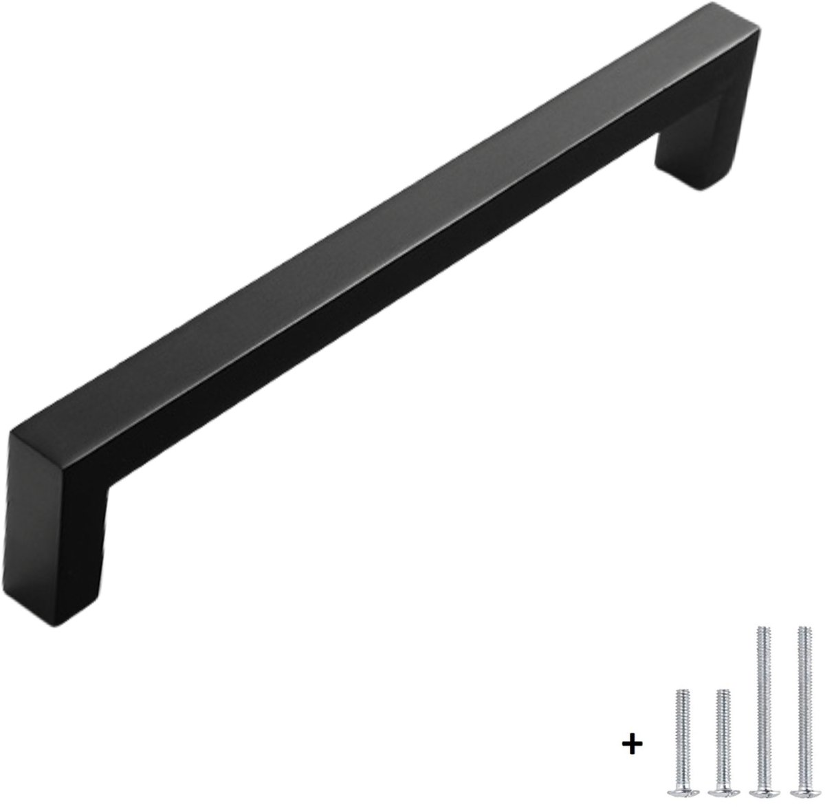 Handgreep Zwart 23,6 cm – Meubelhandvat & Kastgreep Metaal – Handgrepen Keukenkastjes, Lades & kast