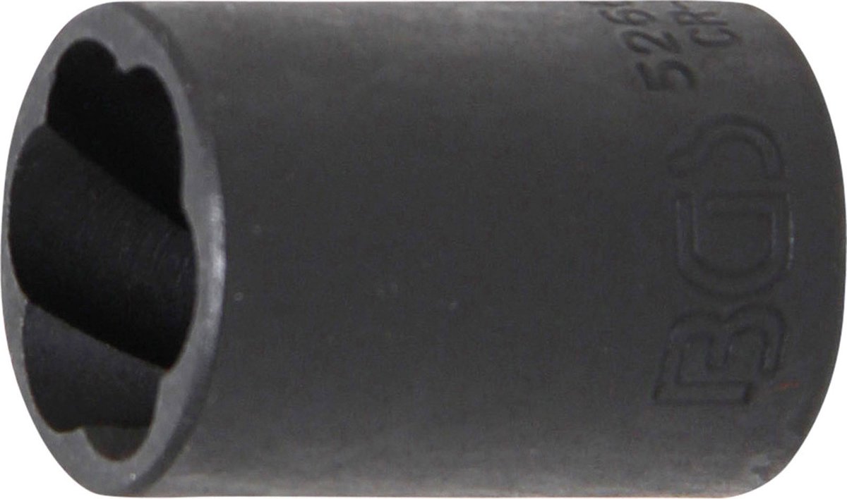 BGS Spiraal-Profiel-Steeksleutelinzetstuk / Schroefuitdraaier Aandrijving Binnenvierkant 12,5 mm (1/2") SW 17 mm - 5266-17