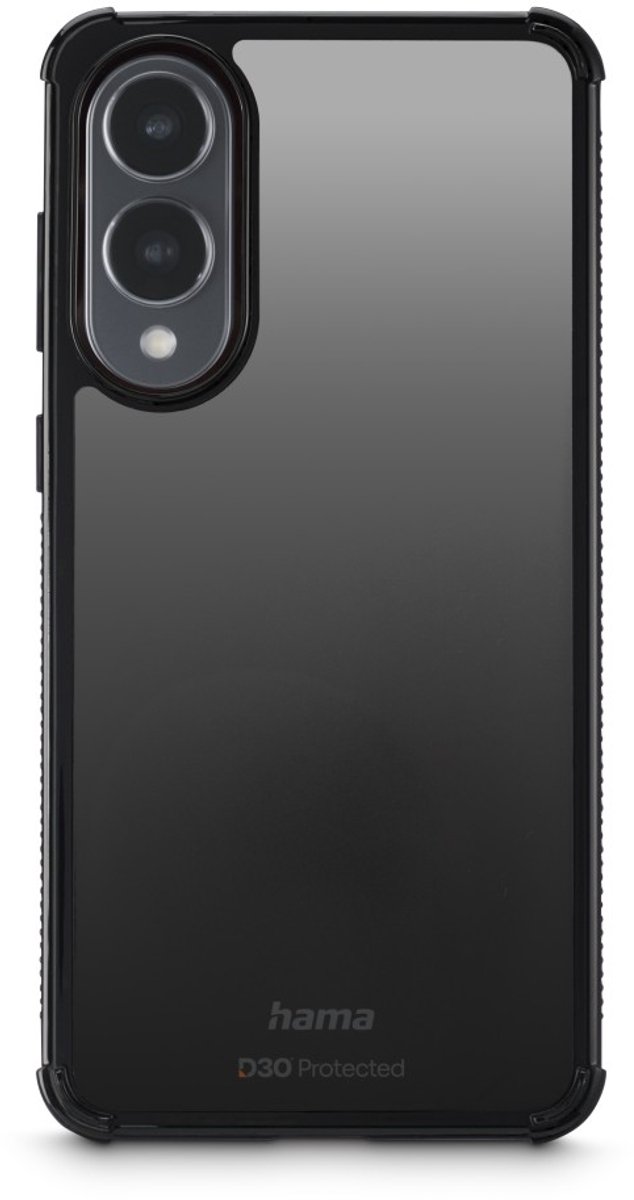 Hama hoesje geschikt voor Galaxy S25 Edge - Extreme Protect cover - Zwart