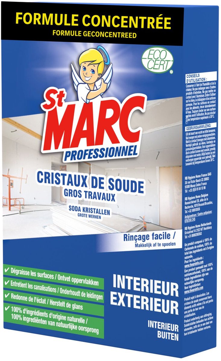 Multireinger St Marc professioneel sodakristallen 1kg