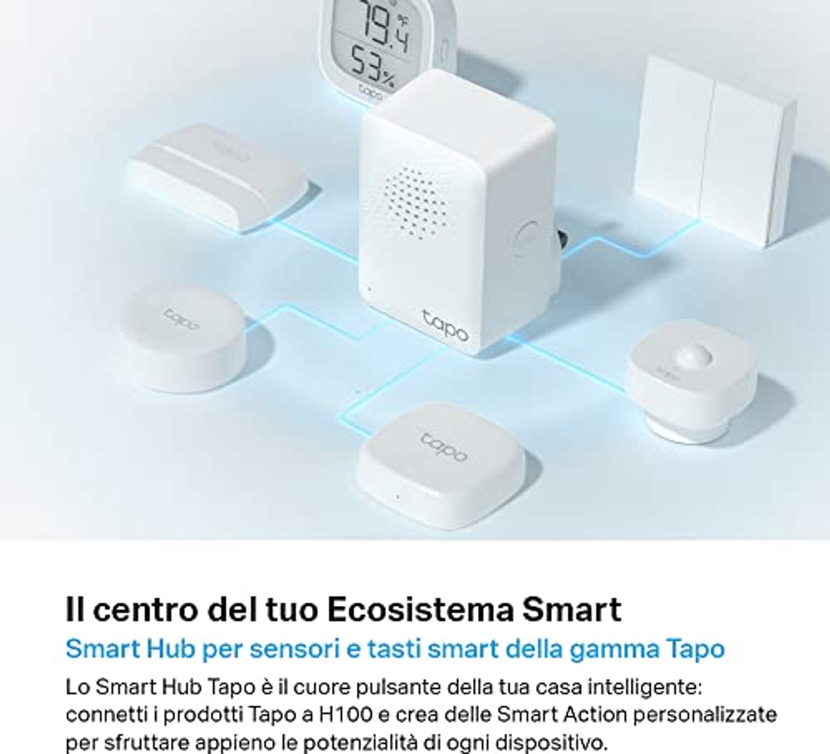 Smart Tapo Hub met Ringtone en Bewegingsmelder Alarm Systeem - afbeelding 2