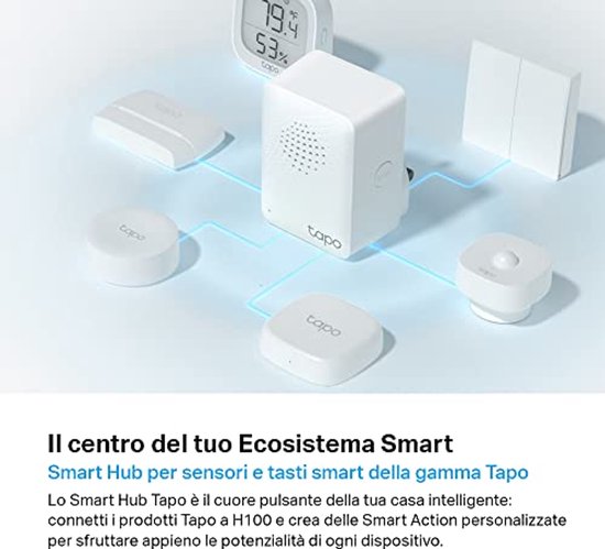 Smart Hub met Ringtone voor Tapo Sensors en Switches - 19 Ringtones en Bewegingsmelder Alarm Systeem van Merkloos — afbeelding 4