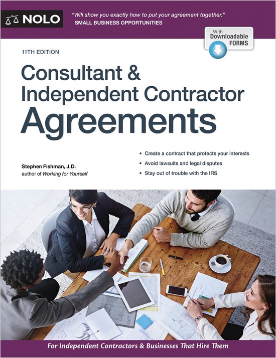 Consultant & Independent Contractor Agreements - cover