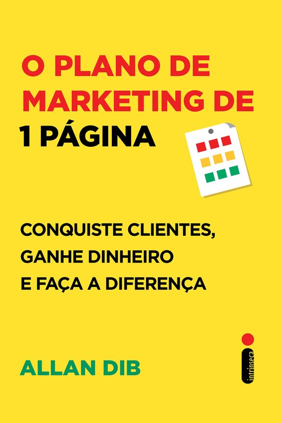 O plano de marketing de 1 página - cover