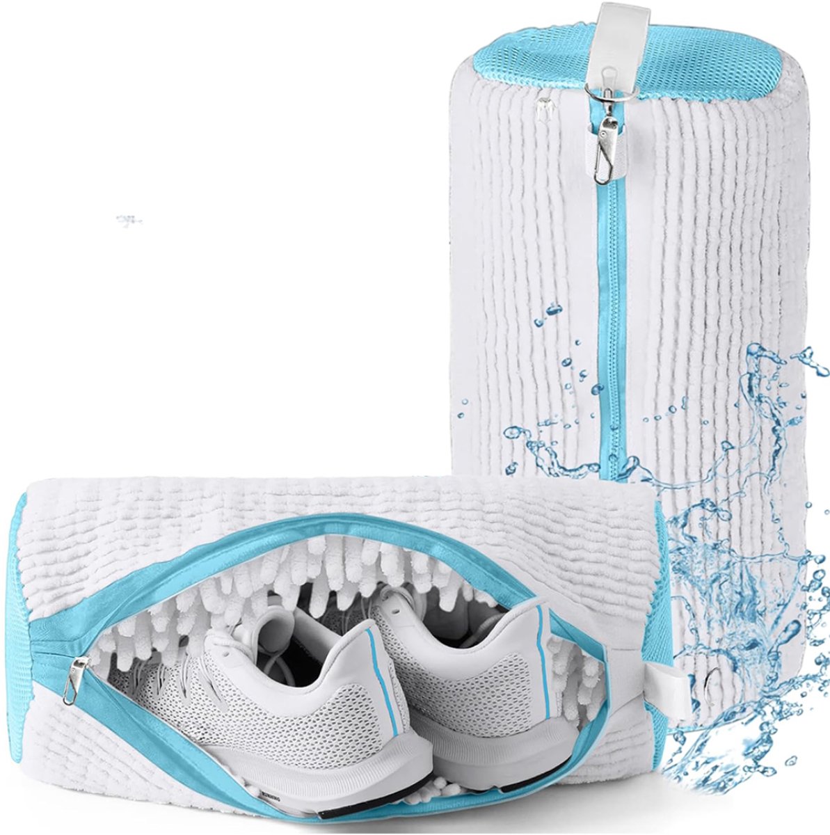 LumiWay Kicks Cleaner Schoenenwaszak Set - 2 Stuks - Reiniging Wasnet voor Schoenen & Sneakers - Herbruikbaar Wasmachine Wasgoed